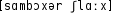 Grafik mit phonetischer Transkription des Belegs