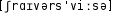 Grafik mit phonetischer Transkription des Belegs