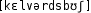 Grafik mit phonetischer Transkription des Belegs