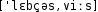 Grafik mit phonetischer Transkription des Belegs