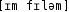 Grafik mit phonetischer Transkription des Belegs