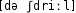 Grafik mit phonetischer Transkription des Belegs