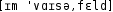 Grafik mit phonetischer Transkription des Belegs