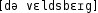 Grafik mit phonetischer Transkription des Belegs