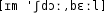 Grafik mit phonetischer Transkription des Belegs