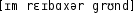 Grafik mit phonetischer Transkription des Belegs
