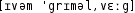 Grafik mit phonetischer Transkription des Belegs