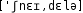 Grafik mit phonetischer Transkription des Belegs