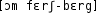 Grafik mit phonetischer Transkription des Belegs