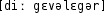 Grafik mit phonetischer Transkription des Belegs