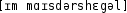 Grafik mit phonetischer Transkription des Belegs