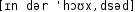 Grafik mit phonetischer Transkription des Belegs