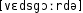 Grafik mit phonetischer Transkription des Belegs