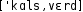 Grafik mit phonetischer Transkription des Belegs