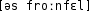 Grafik mit phonetischer Transkription des Belegs