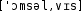 Grafik mit phonetischer Transkription des Belegs
