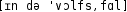 Grafik mit phonetischer Transkription des Belegs