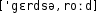 Grafik mit phonetischer Transkription des Belegs