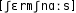 Grafik mit phonetischer Transkription des Belegs