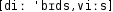 Grafik mit phonetischer Transkription des Belegs