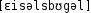 Grafik mit phonetischer Transkription des Belegs