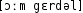 Grafik mit phonetischer Transkription des Belegs