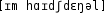 Grafik mit phonetischer Transkription des Belegs