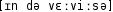 Grafik mit phonetischer Transkription des Belegs