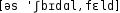 Grafik mit phonetischer Transkription des Belegs