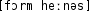 Grafik mit phonetischer Transkription des Belegs