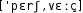 Grafik mit phonetischer Transkription des Belegs