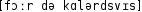 Grafik mit phonetischer Transkription des Belegs