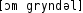 Grafik mit phonetischer Transkription des Belegs