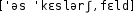 Grafik mit phonetischer Transkription des Belegs