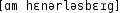 Grafik mit phonetischer Transkription des Belegs