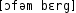 Grafik mit phonetischer Transkription des Belegs