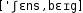 Grafik mit phonetischer Transkription des Belegs