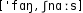 Grafik mit phonetischer Transkription des Belegs