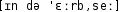 Grafik mit phonetischer Transkription des Belegs