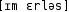 Grafik mit phonetischer Transkription des Belegs