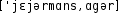 Grafik mit phonetischer Transkription des Belegs