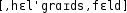 Grafik mit phonetischer Transkription des Belegs