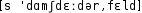 Grafik mit phonetischer Transkription des Belegs