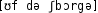 Grafik mit phonetischer Transkription des Belegs