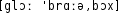 Grafik mit phonetischer Transkription des Belegs