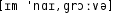 Grafik mit phonetischer Transkription des Belegs