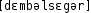 Grafik mit phonetischer Transkription des Belegs