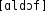 Grafik mit phonetischer Transkription des Belegs