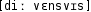 Grafik mit phonetischer Transkription des Belegs