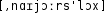 Grafik mit phonetischer Transkription des Belegs